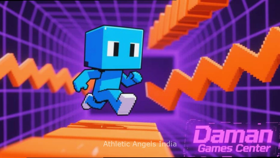 Athletic Angels India - Cricket Gameplay Athletic Angels India gameplay showing cricket match between Indian states